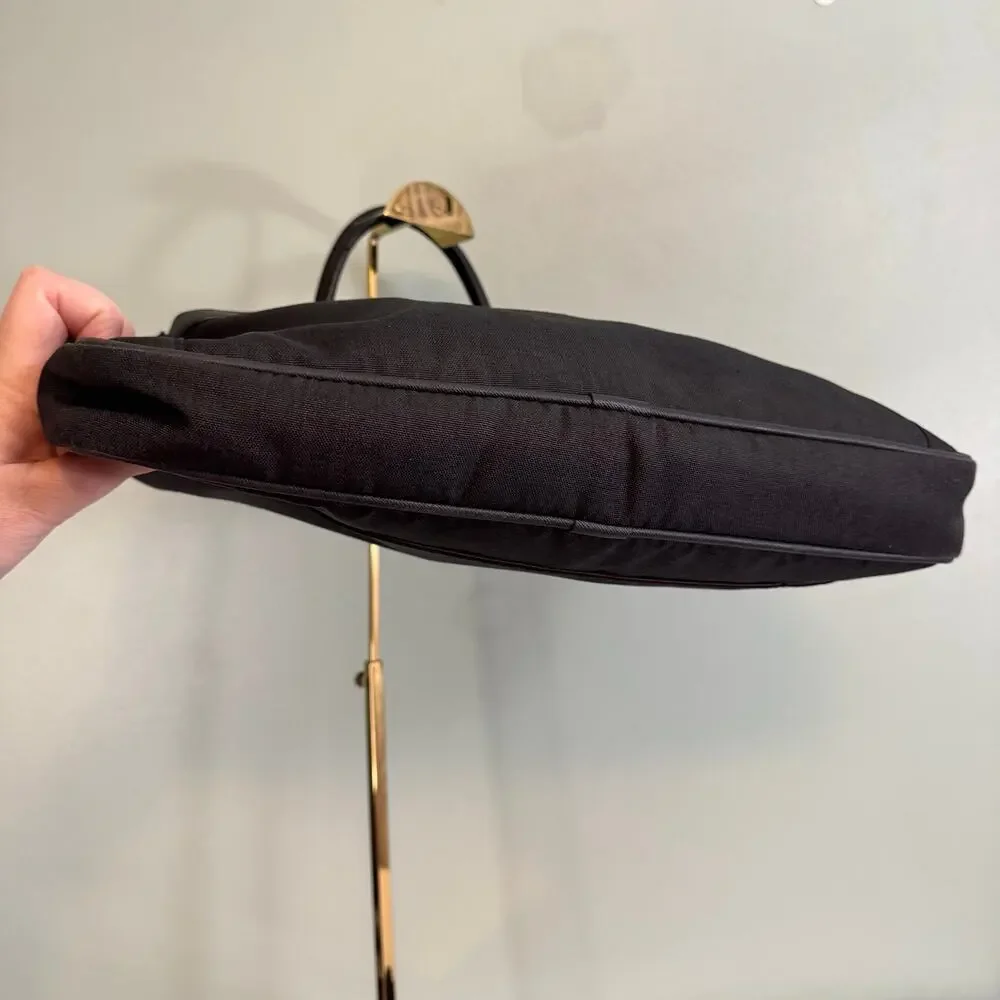 Ted Baker Briefcase Document Messenger Bag Laptop Black 12X15.5 Inches